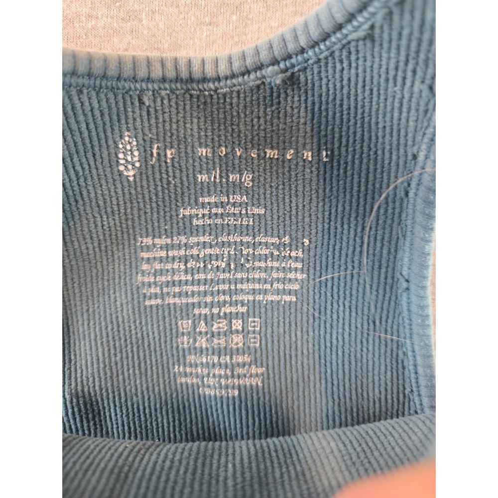 FP Movement by Free People Blue Tank Top - Picture 3 of 6